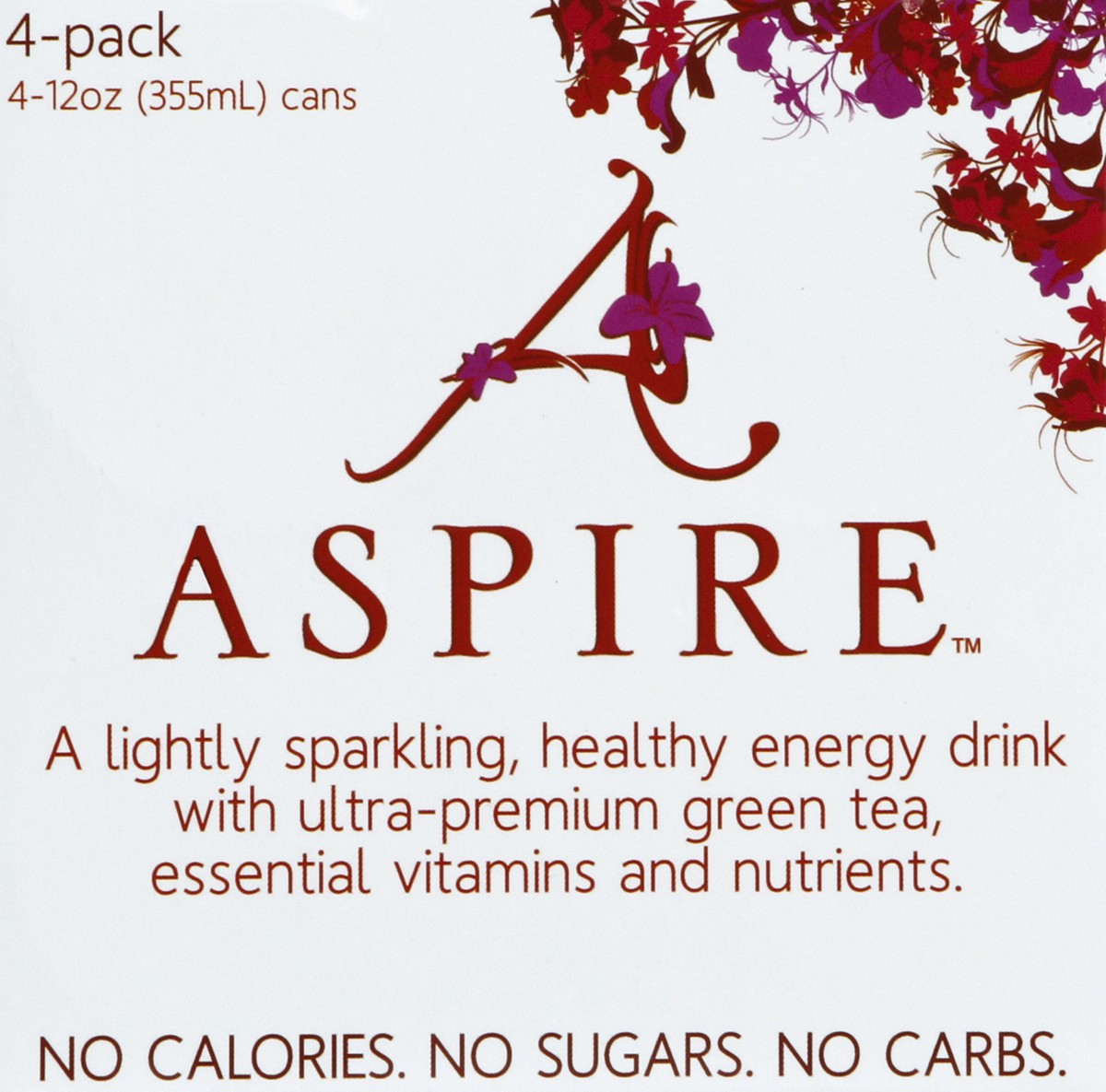 slide 5 of 8, Aspire Cranberry Enrgy - 48 fl oz, 4 ct; 12 oz