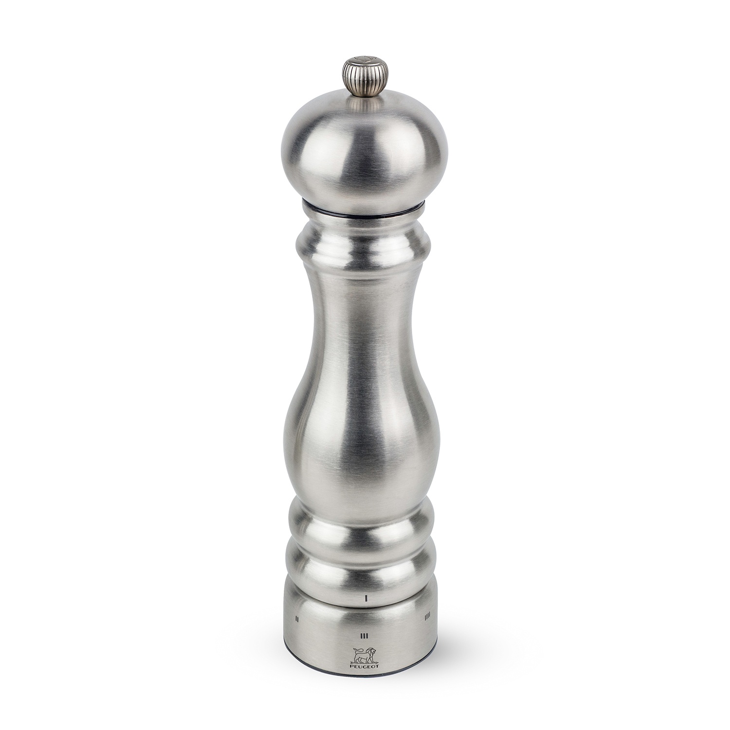 slide 1 of 1, Peugeot Stainless Steel Paris USelect Pepper Mill, 9 in