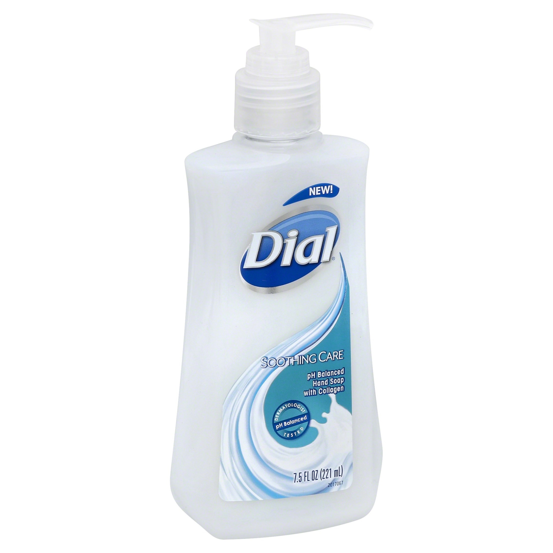 slide 1 of 7, Dial Soothing Care Hand Soap, 7.5 oz