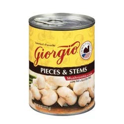 Giorgio Pieces & Stems Mushrooms 8 oz