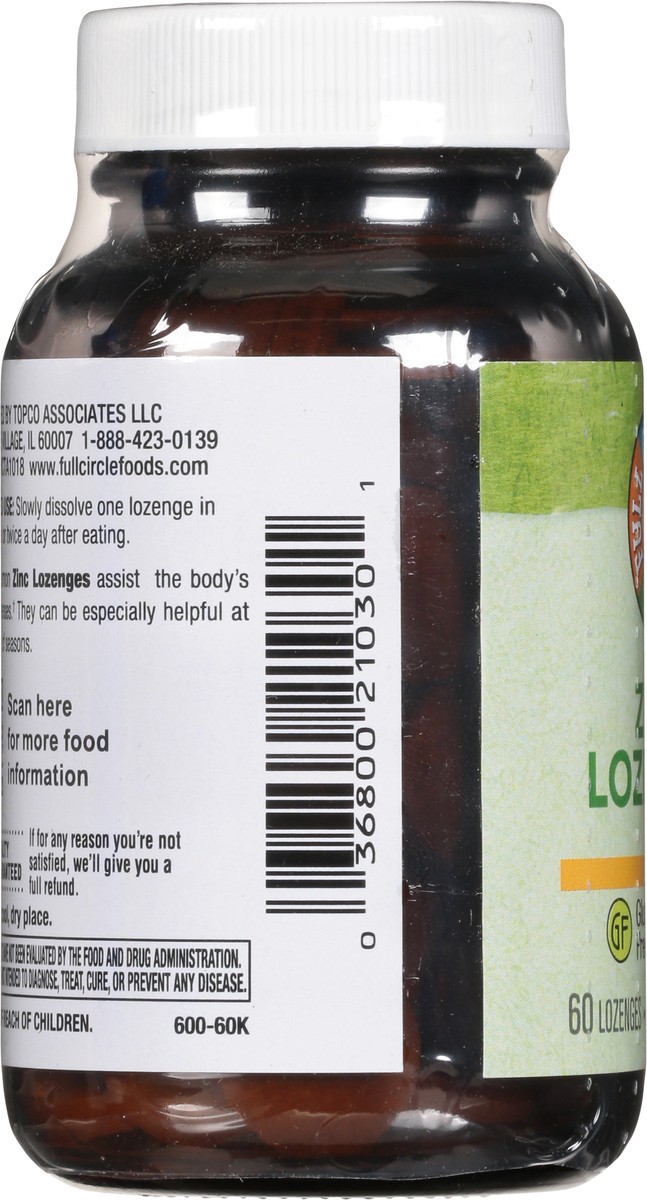 slide 3 of 9, Full Circle Market Zinc Veg Loz, 60 ct