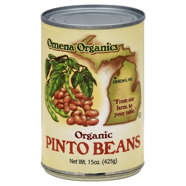 slide 1 of 2, Omena Organics Pinto Beans 15 oz, 15 oz