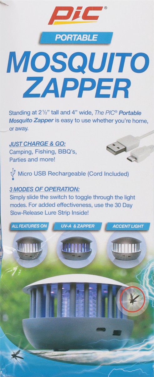 slide 8 of 9, Pic Portable Mosquito Zapper 1 ea, 1 ct