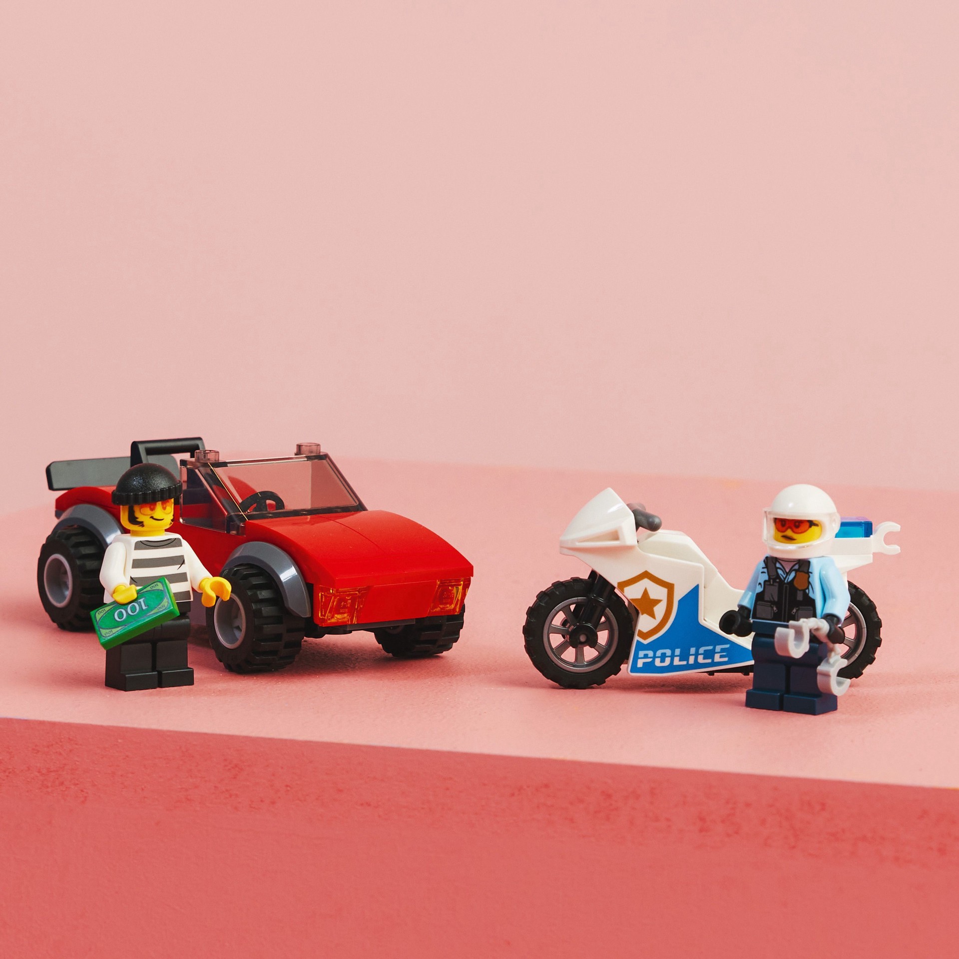 slide 6 of 11, Lego Cty Police Bike Car Chase - Each, 1 ct