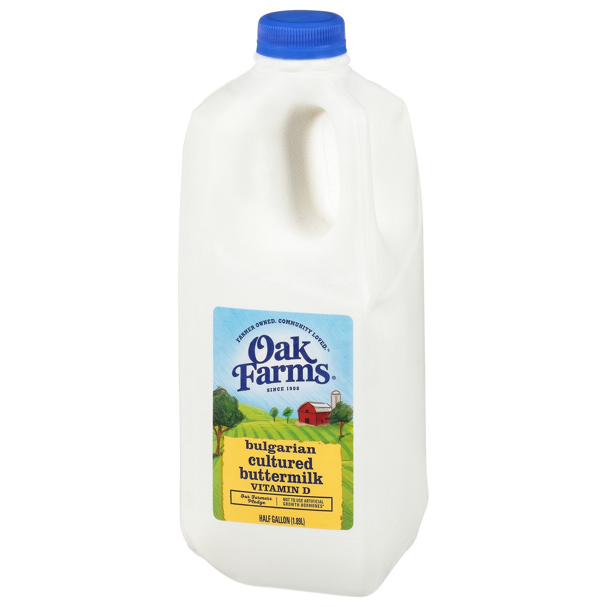 slide 13 of 14, Oak Farms Bulgarian Cultured Buttermilk, Half Gallon - 1 Jug, 1 ct