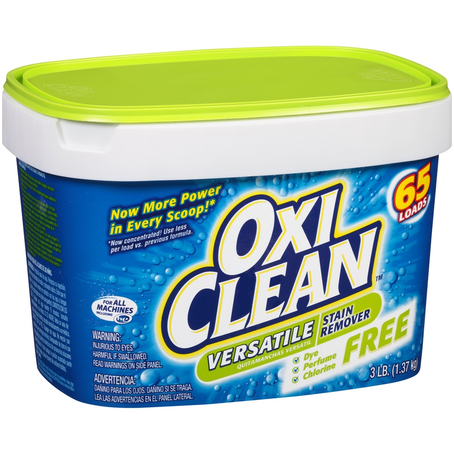 slide 2 of 6, Oxi-Clean Versatile Free Powder Stain Remover, 3 lb