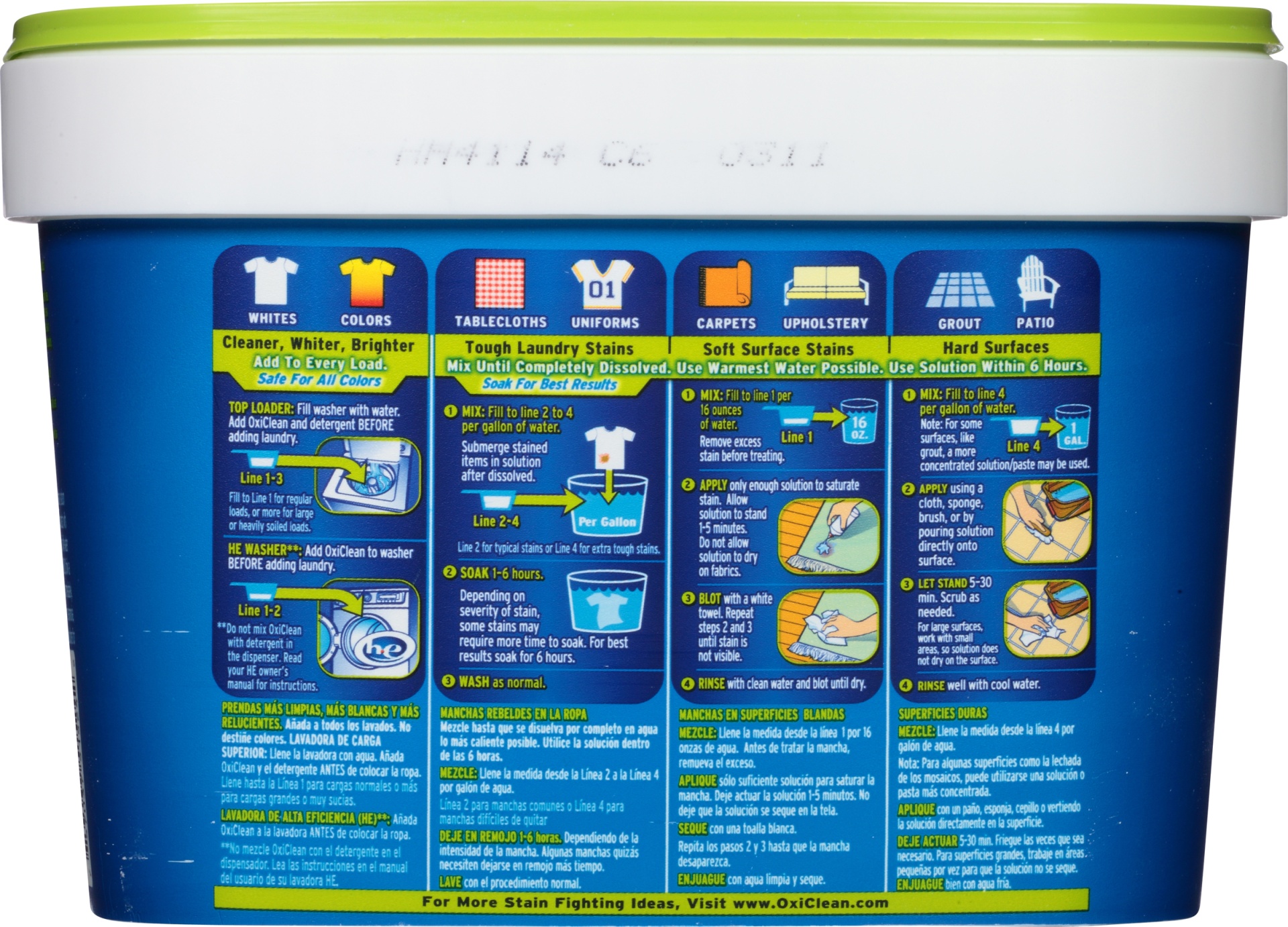 slide 6 of 6, Oxi-Clean Versatile Free Powder Stain Remover, 3 lb