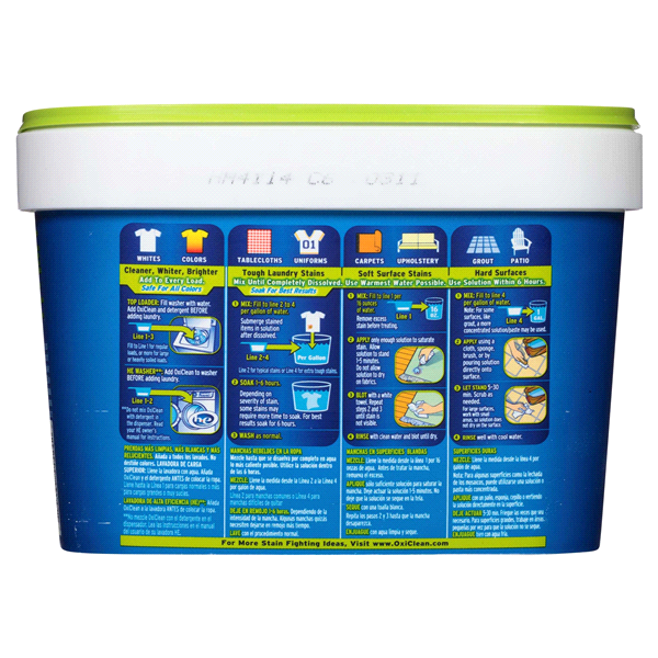 slide 5 of 17, Oxi-Clean Free Versatile Stain Remover Powder, No Dyes or Perfumes, 3 lb, 3 lb