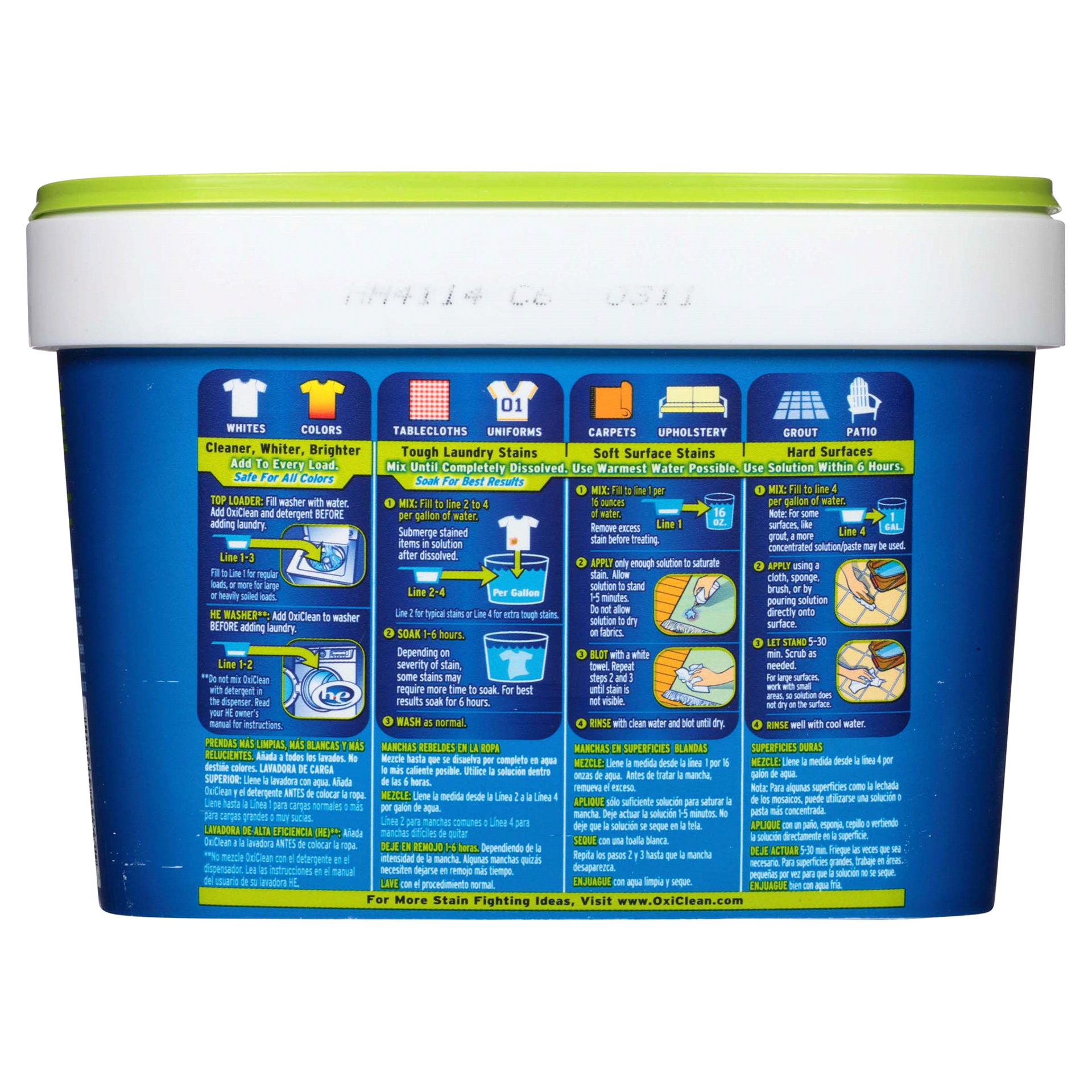 slide 8 of 17, Oxi-Clean Free Versatile Stain Remover Powder, No Dyes or Perfumes, 3 lb, 3 lb