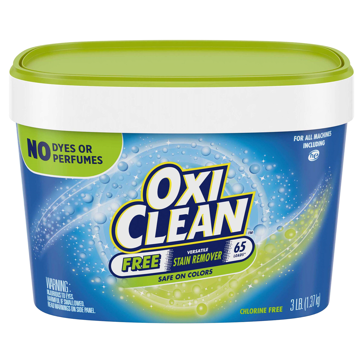 slide 1 of 6, Oxi-Clean Versatile Free Powder Stain Remover, 3 lb