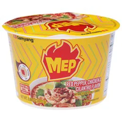 Samyang Red Pepper, Chicken & Cilantro Flavor Ramyeon Noodle Soup 3.88 oz