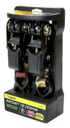 Cargoloc Ratchet Tie Downs - 2 Pk
