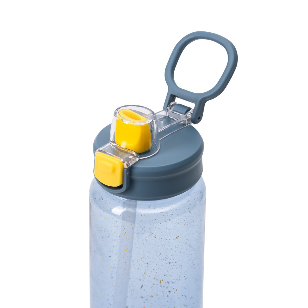 slide 3 of 4, Manna™ Push™ Water Bottle - Blue, 39 oz