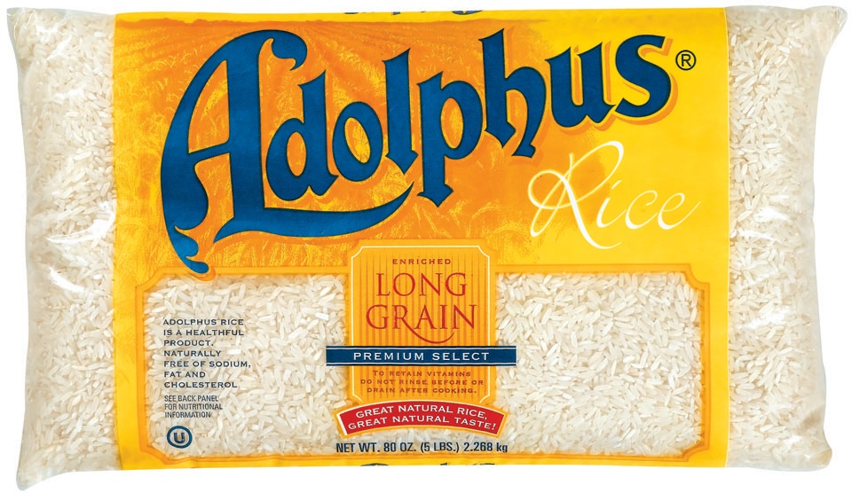 slide 1 of 1, Adolphus Long Grain Rice, 5 lb