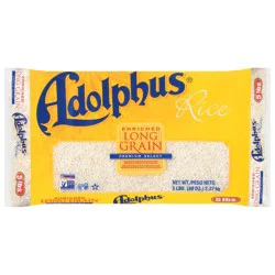 Adolphus Enriched Long Grain Rice 5 lb