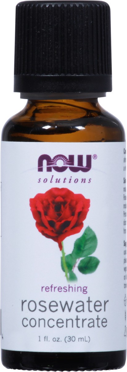 slide 9 of 9, NOW Solutions Rosewater Concentrate - 1 fl. oz., 1 fl oz