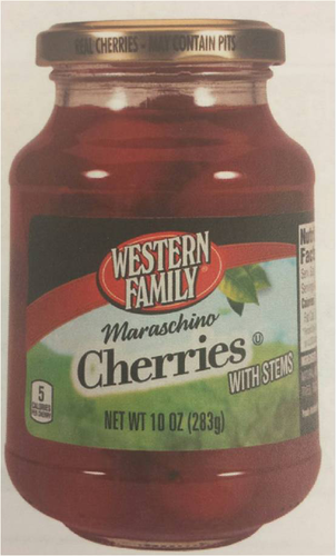 slide 1 of 1, Western Family Maraschino Cherries With St, 10 oz