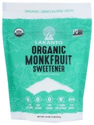 Lakanto Organic Classic Monkfruit Sweetener with Erythritol 16 oz