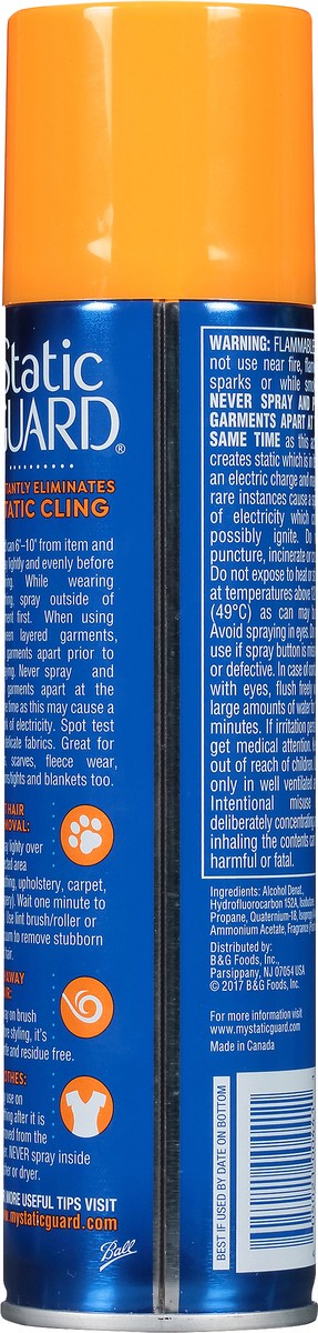 slide 2 of 11, Static Guard Original Spray 5.5 oz. Can, 5.5 oz