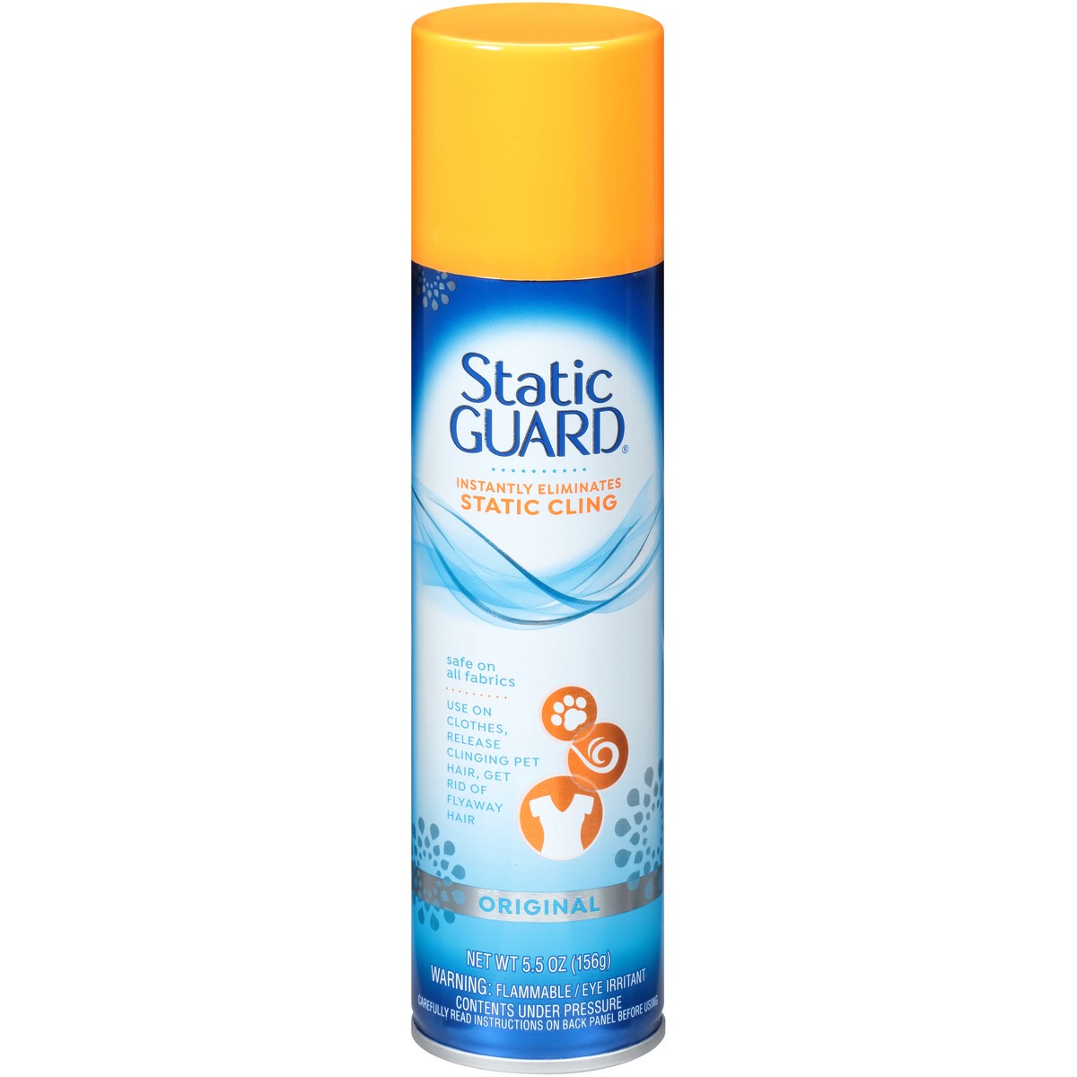 slide 1 of 11, Static Guard Original Spray 5.5 oz. Can, 5.5 oz