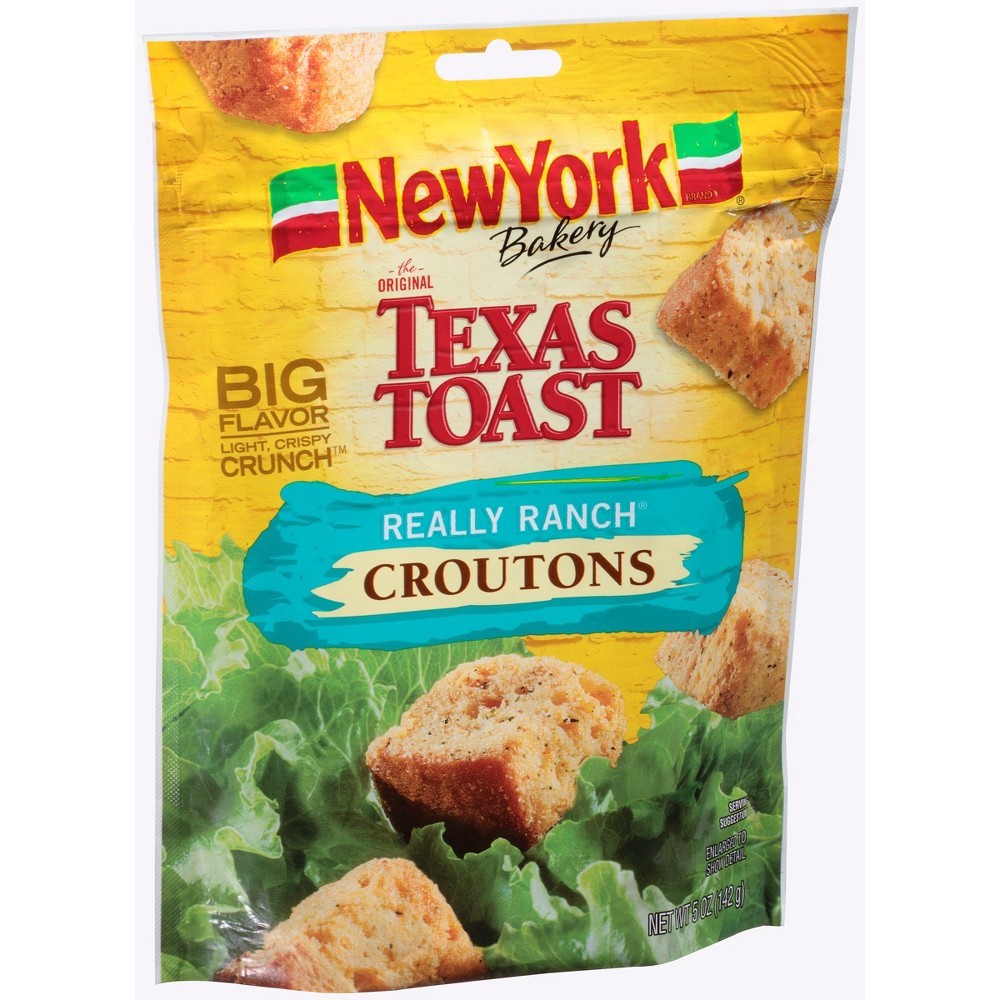 slide 2 of 3, New York Bakery Really Ranch Croutons, 5 oz