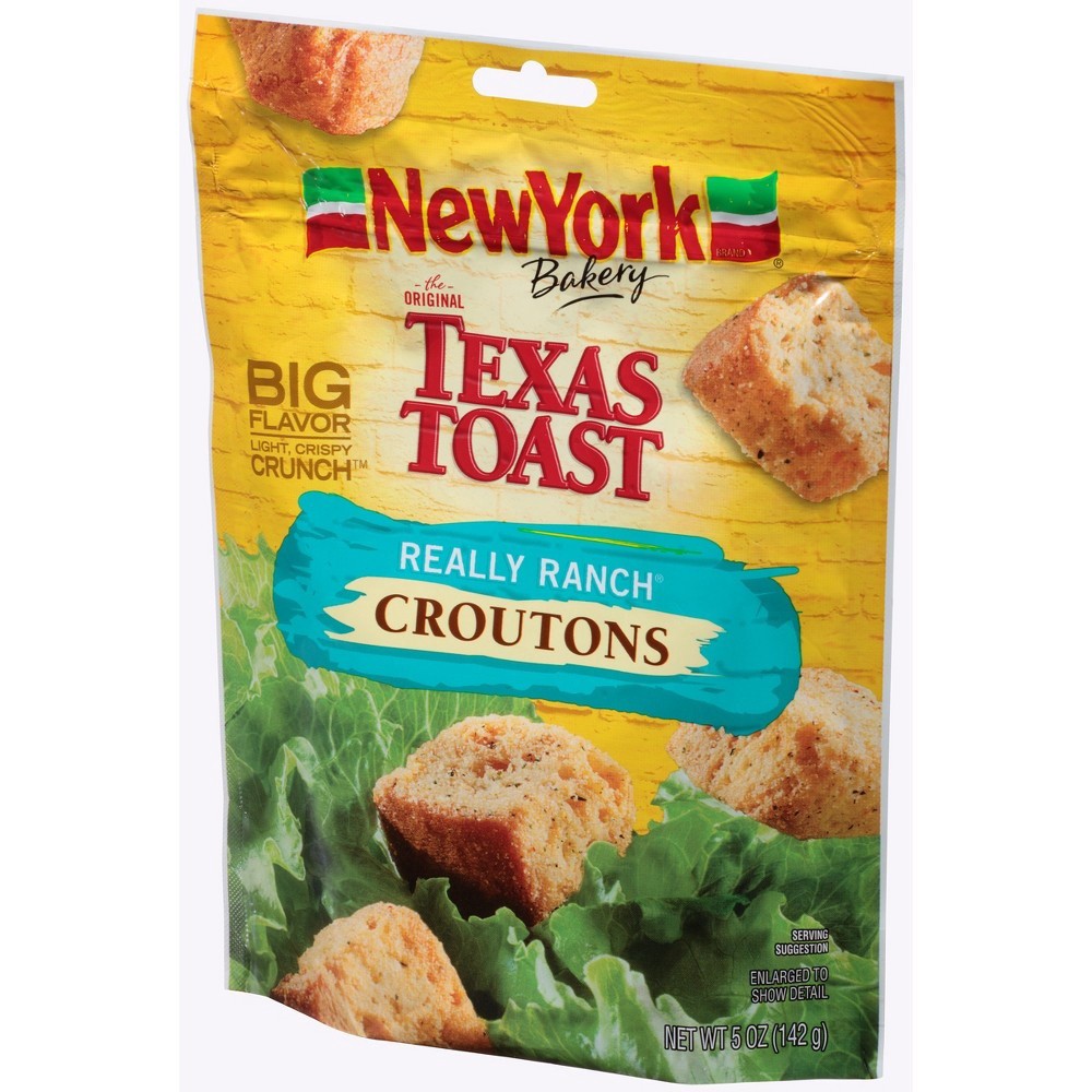 slide 3 of 3, New York Bakery Really Ranch Croutons, 5 oz