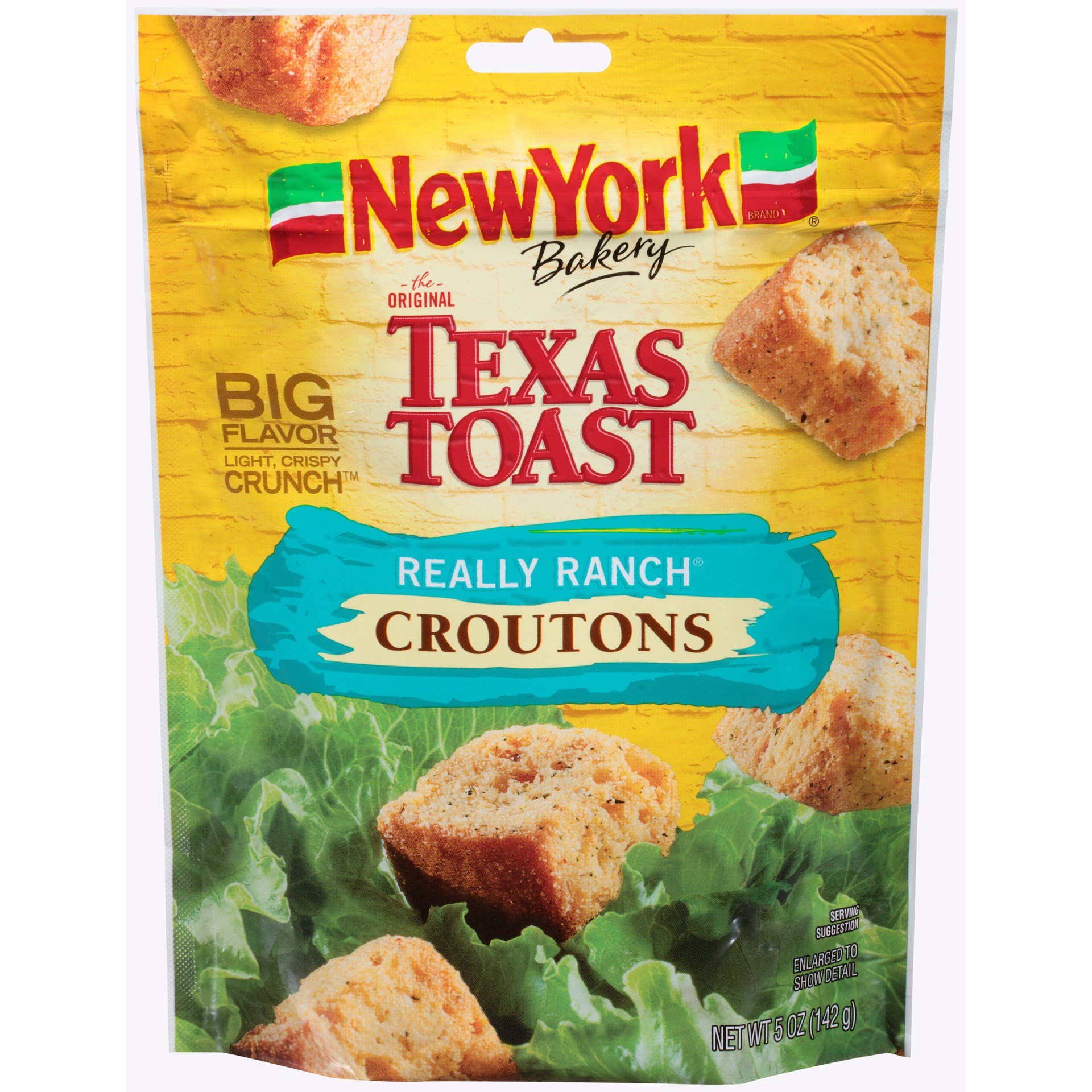 slide 1 of 3, New York Bakery Really Ranch Croutons, 5 oz