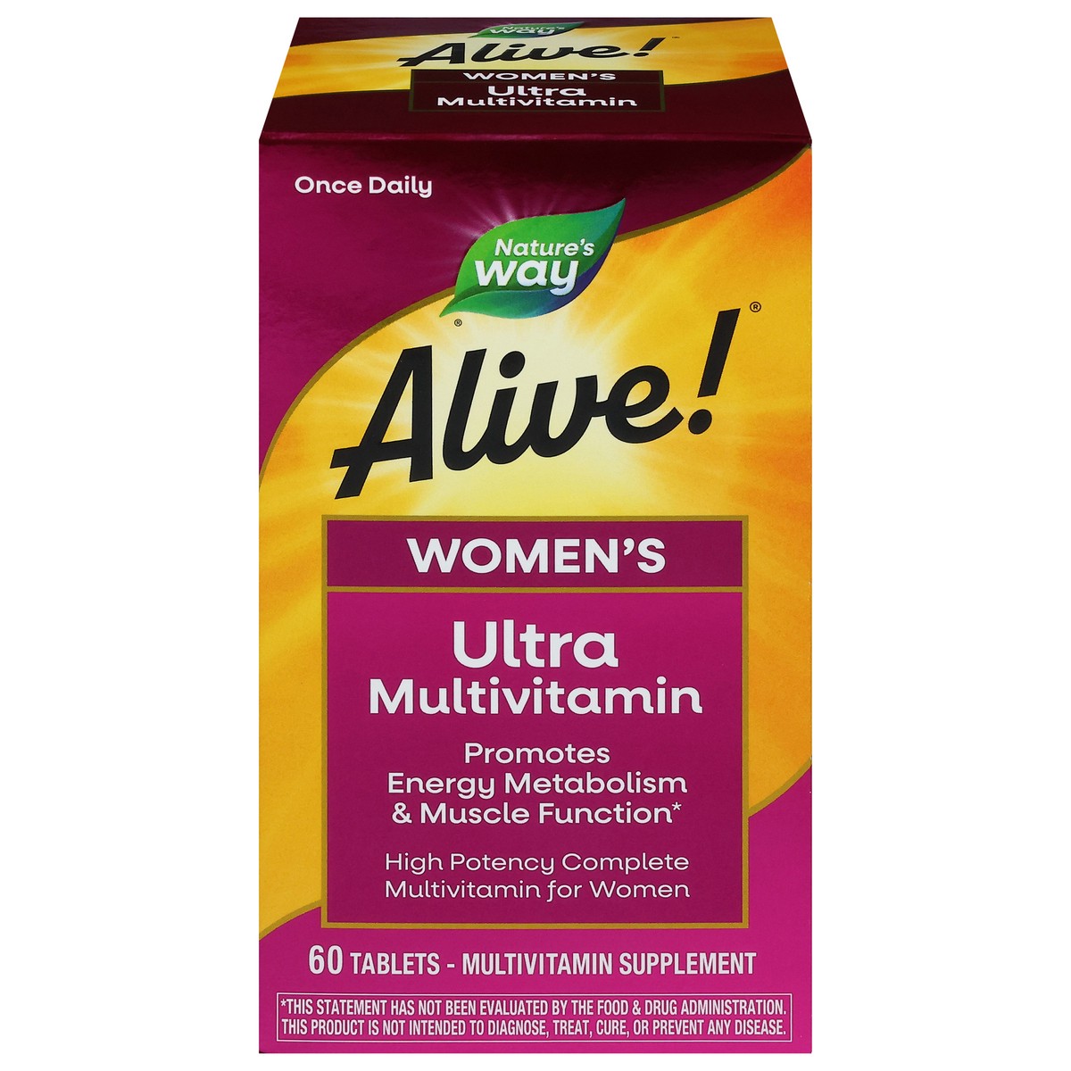 slide 1 of 6, Nature's Way Alive! Women's Ultra Multivitamin 60 Tablets, 60 ct