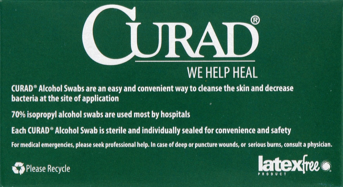 slide 3 of 4, Curad Alcohol Swabs, 200 ct