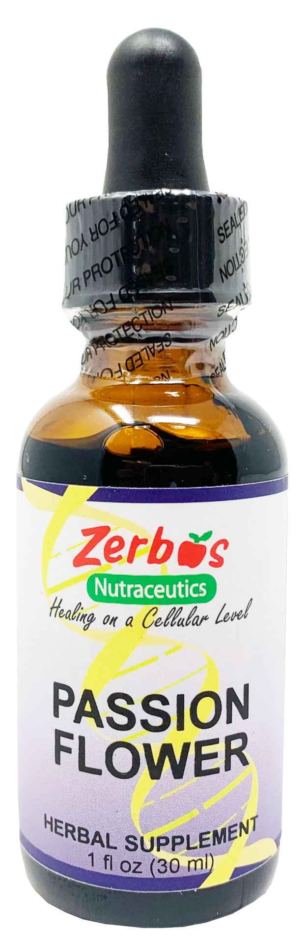 slide 1 of 1, Zerbos / Vitality Works Passion Flower, 1 oz