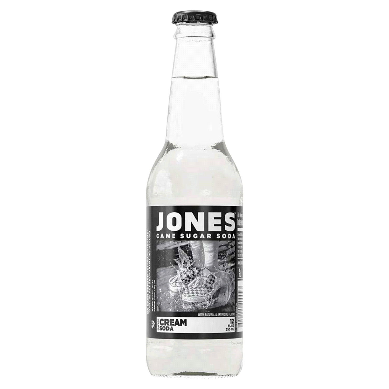 slide 1 of 2, Jones Soda Co. Cream Soda - 12 fl oz, 12 fl oz