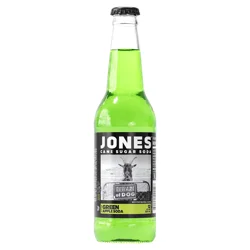 Jones Soda Co. Green Apple Flavor- 12 fl oz