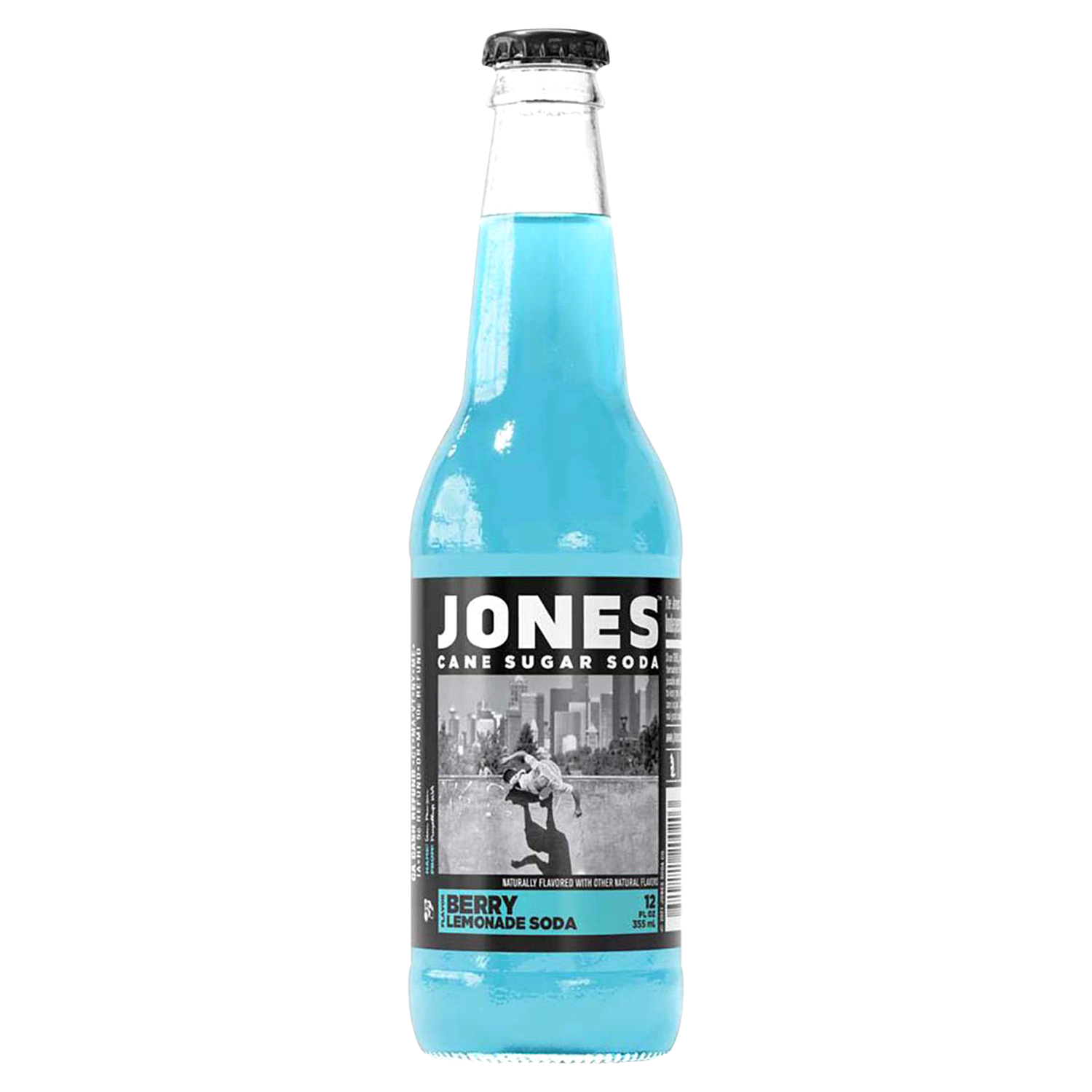 slide 1 of 2, Jones Berry Lemonade Cane Sugar Soda - 12 fl oz, 4 ct; 12 fl oz