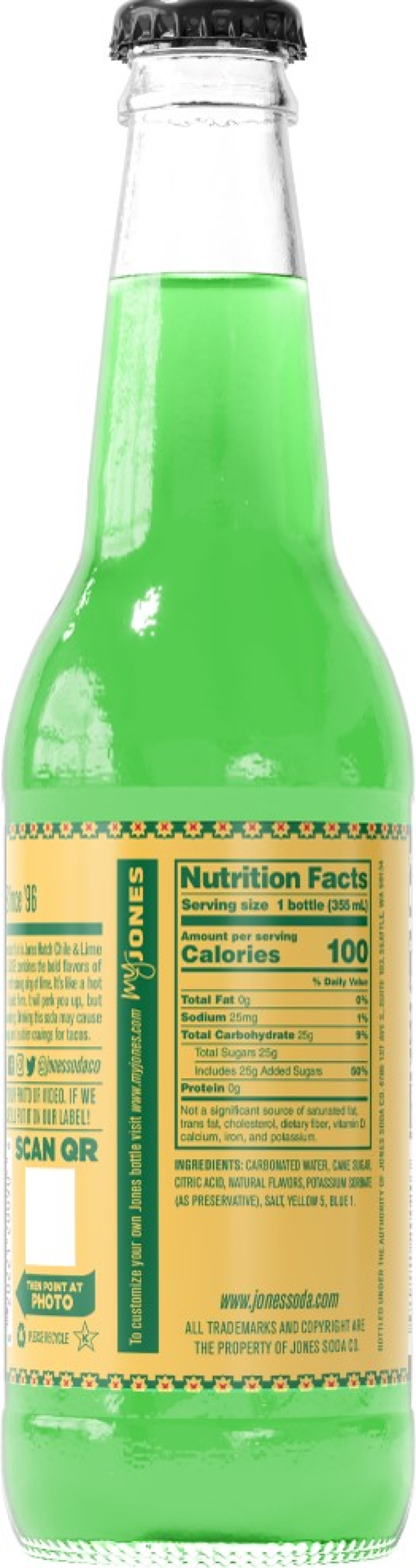 slide 2 of 3, Jones Icee Cherry Soda - 12 fl oz, 12 fl oz