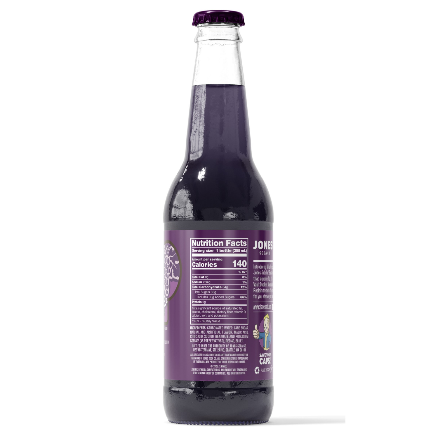 slide 5 of 8, Jones™ Soda Co. Exclusive Special Release Soda Bottle, 12 fl oz