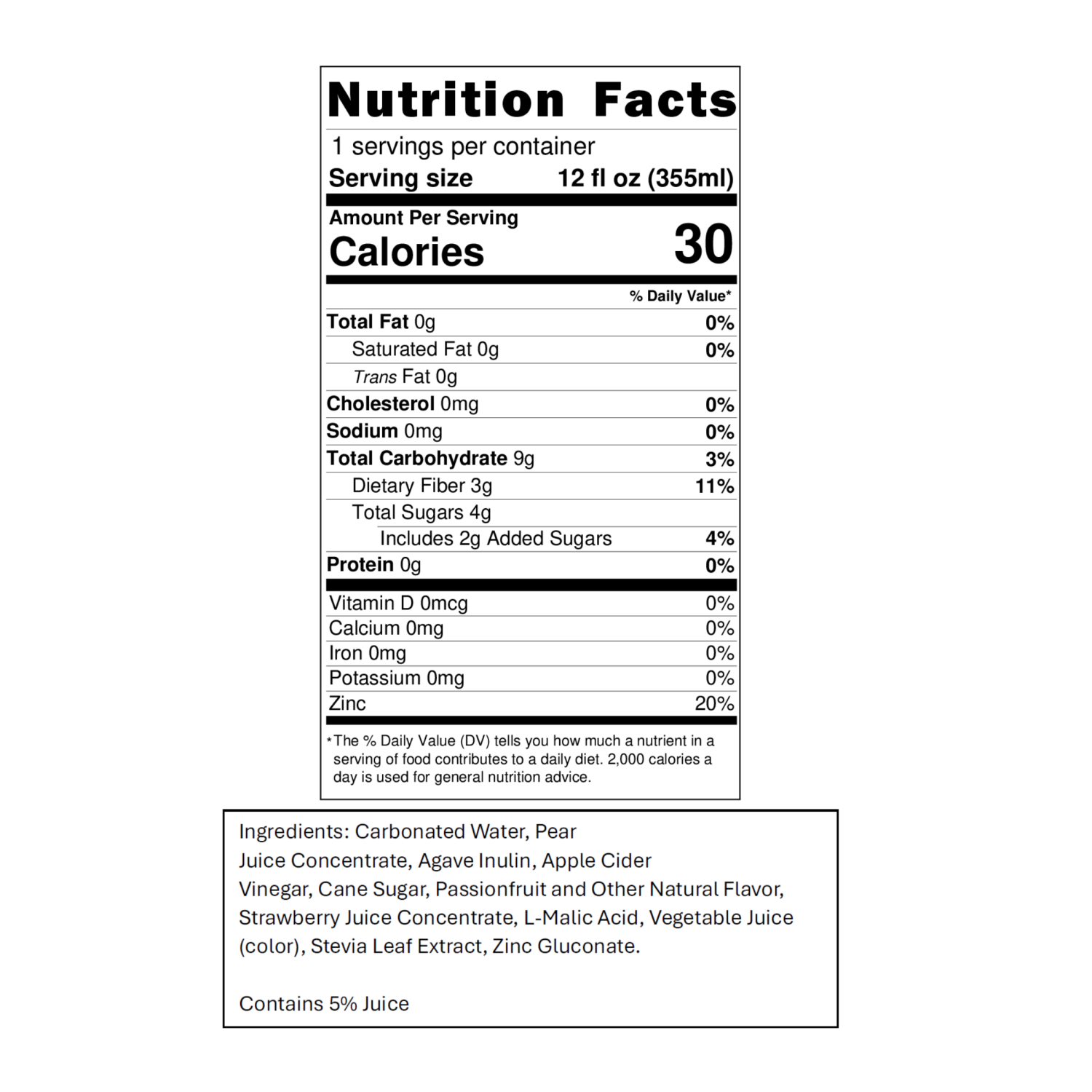 slide 2 of 2, Pop Jones Strawberry Passionfruit Prebiotic Craft Soda 12 fl oz, 12 fl oz
