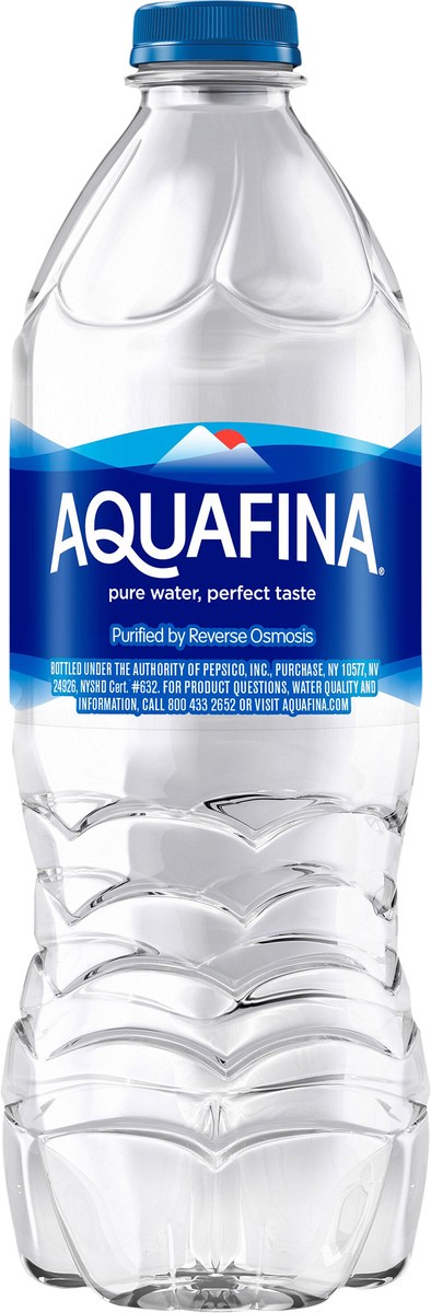 slide 6 of 8, Aquafina Purified Water - 16.9 oz, 16.9 oz