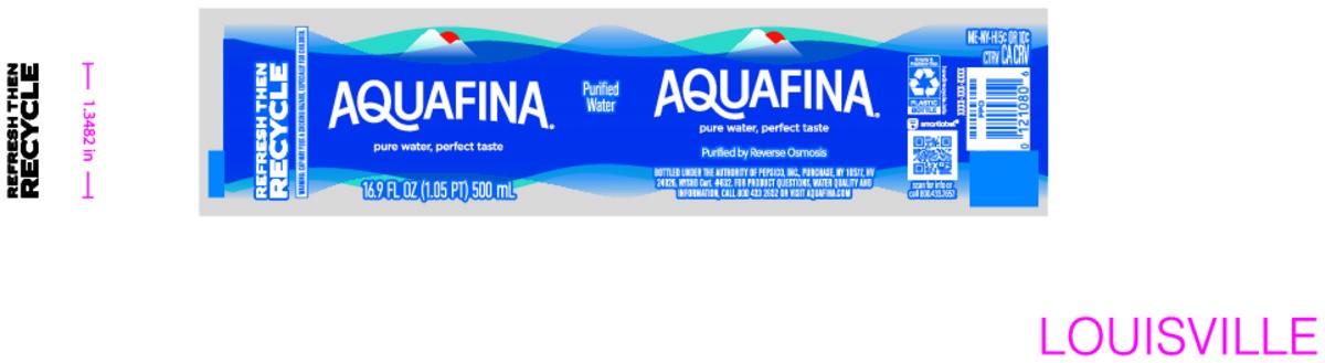 slide 5 of 8, Aquafina Purified Water - 16.9 oz, 16.9 oz