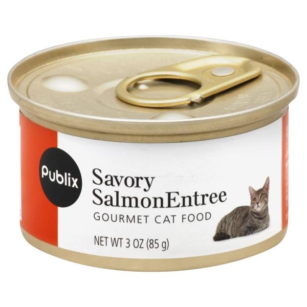 Publix Savory Salmon Entree Gourmet Cat Food 3 oz Shipt