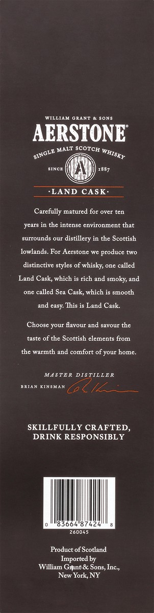 slide 4 of 11, Aerstone Scotch Whisky, 750 ml