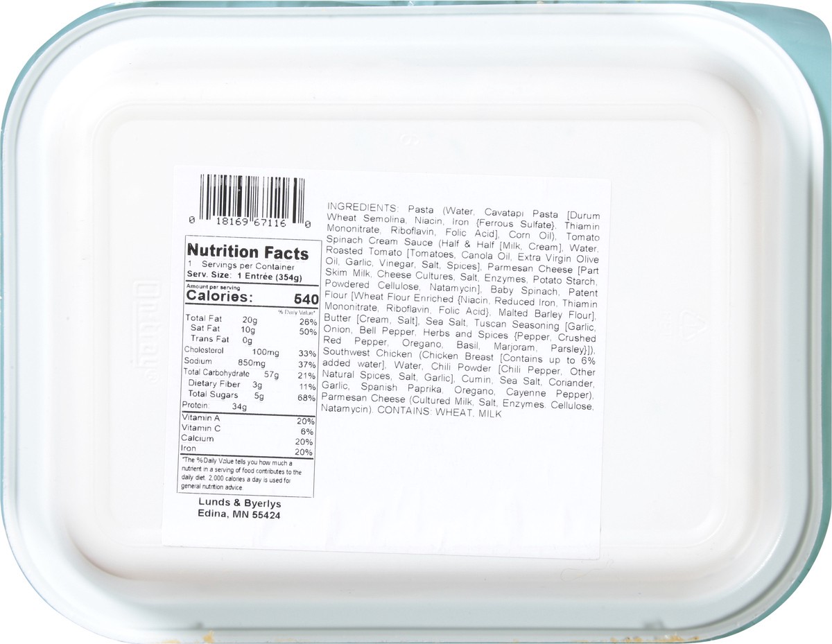 slide 3 of 9, Lunds & Byerlys Amore Chicken Pasta 12.5 oz, 12.5 oz