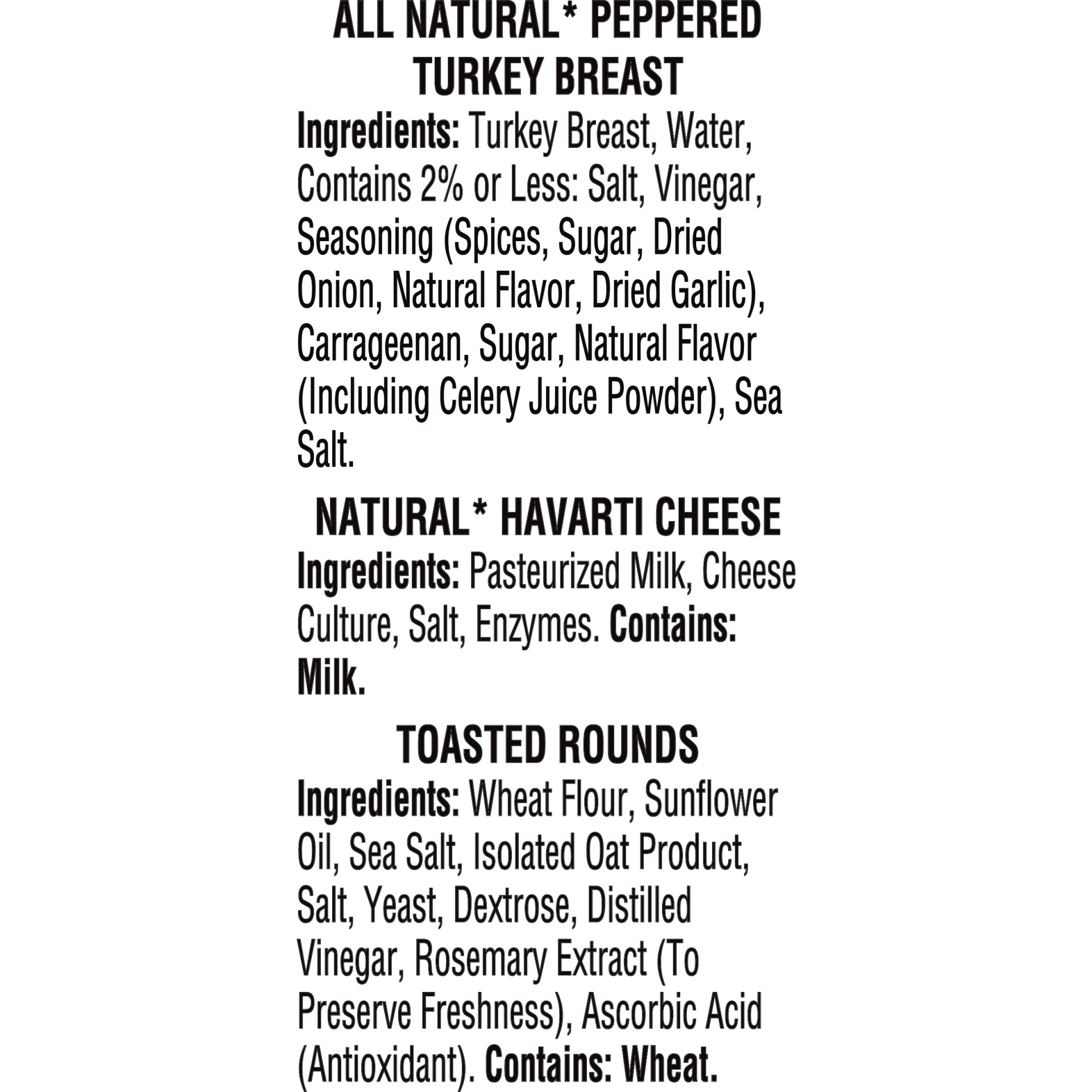 slide 3 of 3, Hillshire Snacking All Natural Peppered Turkey Breast, 2.76 oz