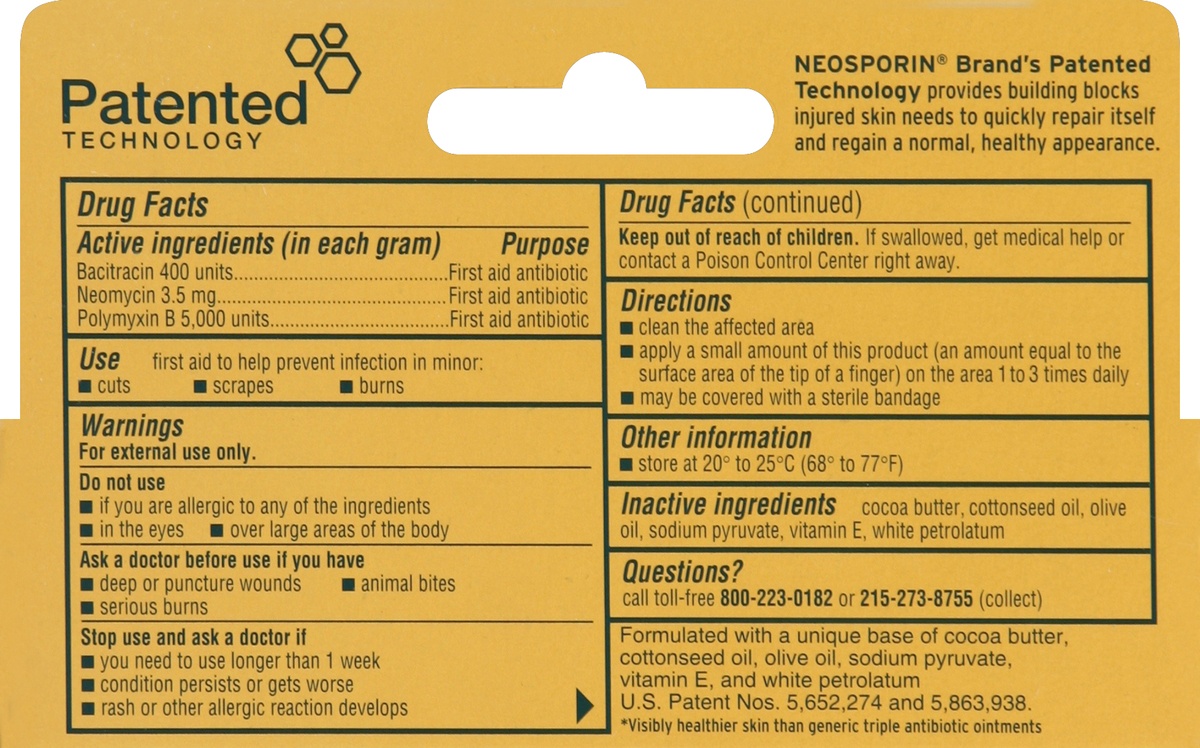 slide 6 of 7, Neosporin Ointment 0.65 oz, 0.65 oz