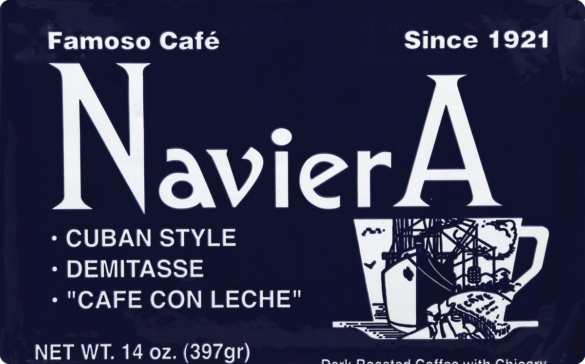 slide 5 of 5, Naviera Coffee 14 oz, 14 oz