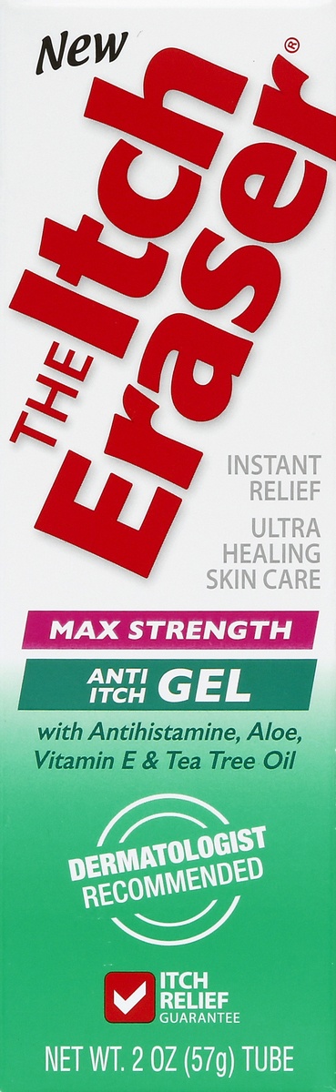 slide 2 of 4, Itch Eraser Gel Maximum Strength, 2 oz