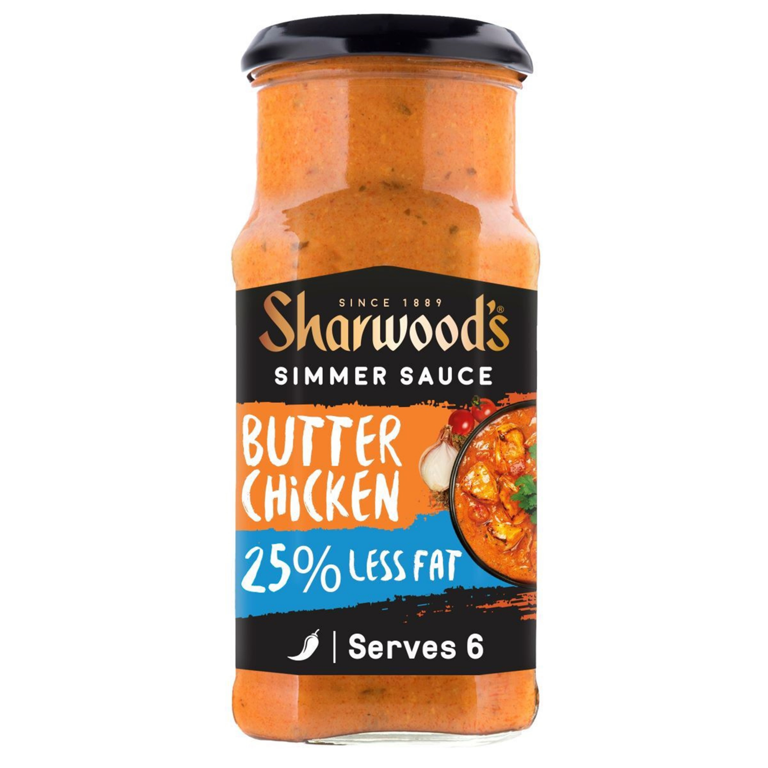 slide 1 of 3, Sharwood's Mild Butter Chicken Simmer Sauce 14.1 oz, 14.1 oz