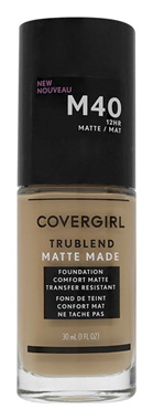 slide 1 of 1, Covergirl Covergirl Trublend Matte Made Foundation M40 Warm Nude, 1 fl oz