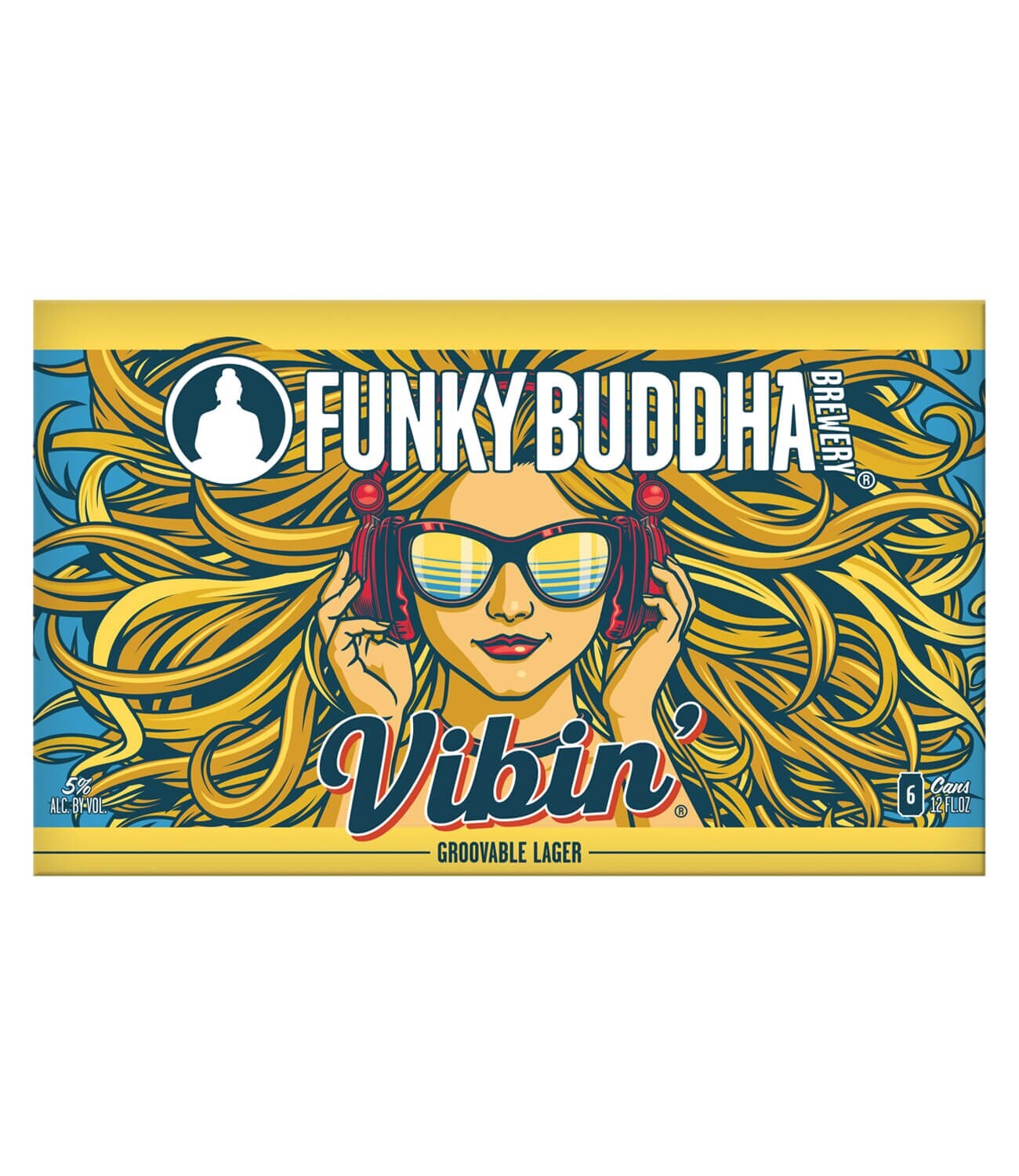 slide 1 of 1, Funky Buddha Vibin Groovable 4/6/12cn, 6 ct; 12 oz