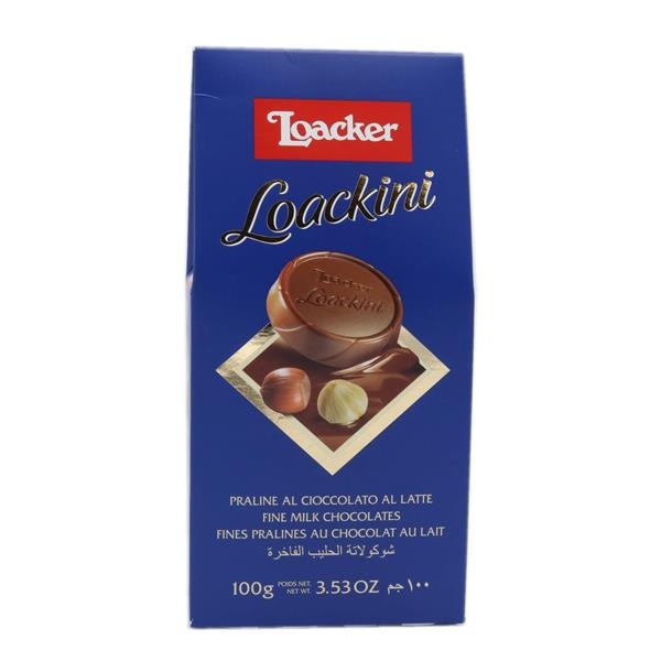 slide 1 of 1, Loacker Loackini Milk Chocolates, 3.53 oz