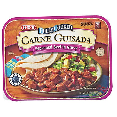 H-E-B Fully Cooked Carne Guisada Seasoned Beef In Gravy 16 Oz | Shipt